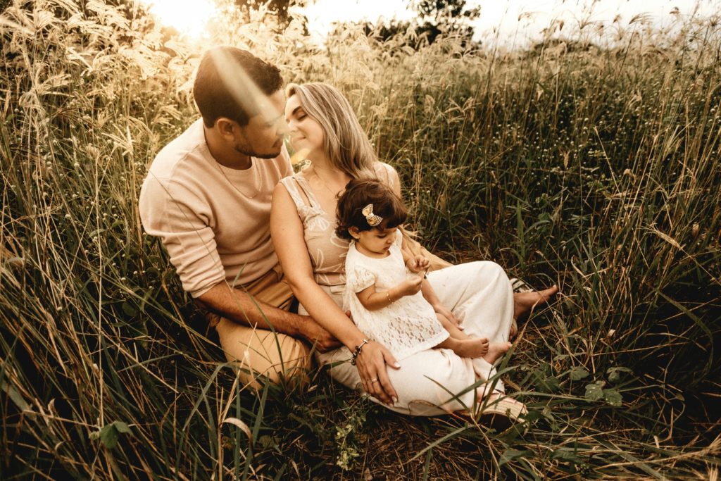 Family Portraits in tall grass