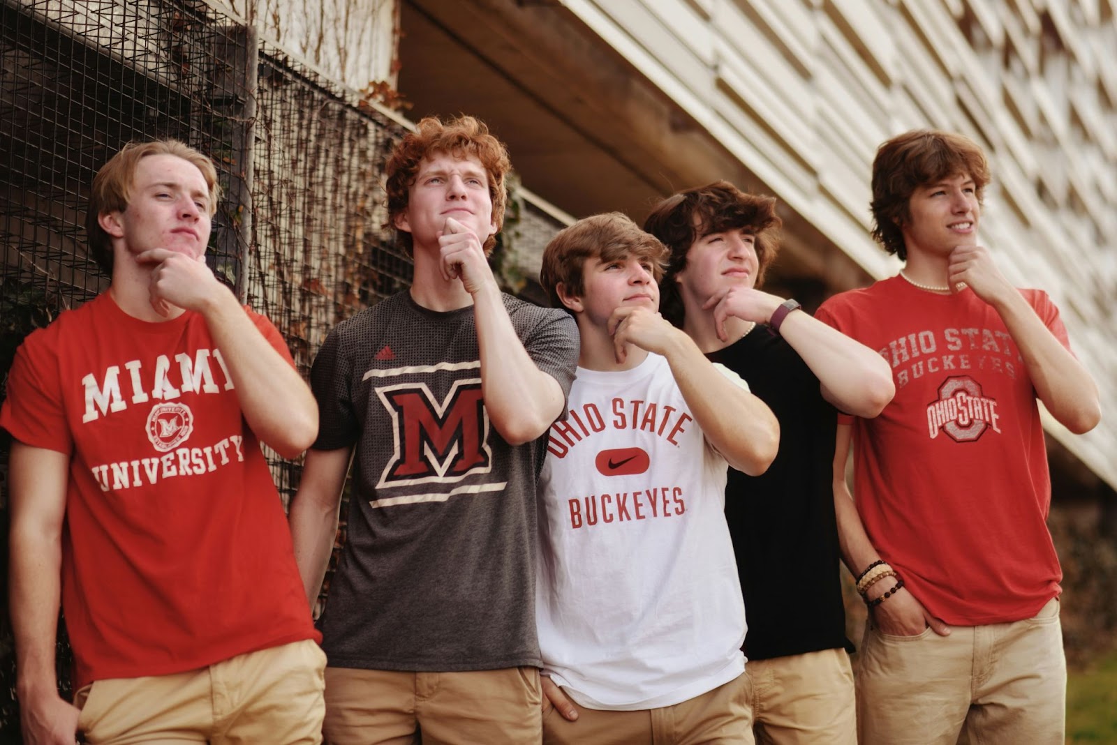 group senior portrait 